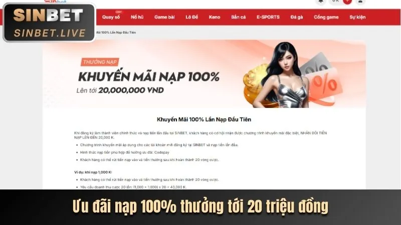 Chương trình khuyến mãi độc quyền cho thành viên mới